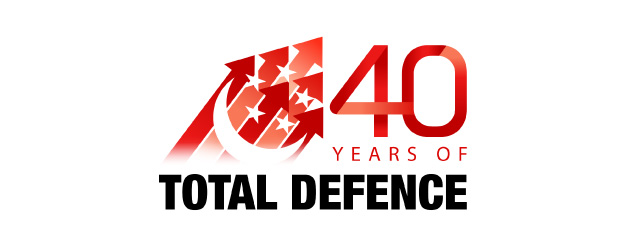 Total Defence 40 Logo